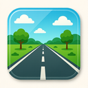 icon_environment_road_glassy icon preview