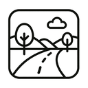 icon_environment_road_line_art icon preview