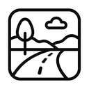 icon_environment_road_monochrome icon preview