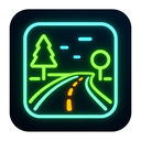 icon_environment_road_neon icon preview