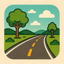 icon_environment_road_retro icon preview