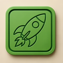 icon_environment_rocket_embossed icon preview