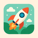 icon_environment_rocket_flat_pastel icon preview