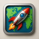 icon_environment_rocket_metallic icon preview