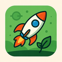 icon_environment_rocket_organic icon preview