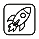 icon_environment_rocket_outline icon preview