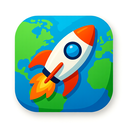 icon_environment_rocket_vibrant_colors icon preview