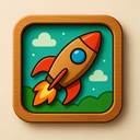 icon_environment_rocket_wooden icon preview
