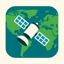 icon_environment_satellite_flat_design icon preview