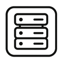 icon_environment_server_monochrome icon preview