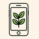 icon_environment_smartphone_line_art icon preview