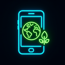 icon_environment_smartphone_neon icon preview