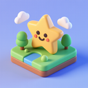 icon_environment_star_3d_isometric icon preview