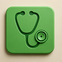 icon_environment_stethoscope_embossed icon preview