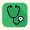 icon_environment_stethoscope_flat_design icon preview
