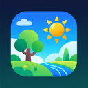 icon_environment_sun_futuristic icon preview