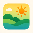 icon_environment_sun_gradient icon preview