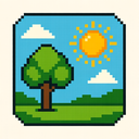 icon_environment_sun_pixel_art icon preview