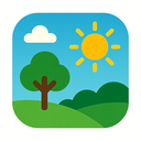 icon_environment_sun_rounded icon preview