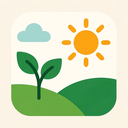 icon_environment_sun_simplified icon preview