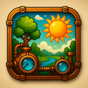 icon_environment_sun_steampunk icon preview