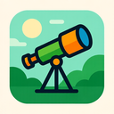 icon_environment_telescope_abstract icon preview