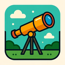 icon_environment_telescope_bold icon preview