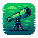 icon_environment_telescope_digital_glitch icon preview