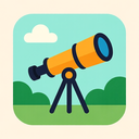 icon_environment_telescope_flat_pastel icon preview