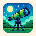 icon_environment_telescope_futuristic icon preview