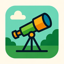 icon_environment_telescope_geometric icon preview