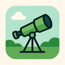 icon_environment_telescope_minimalist icon preview