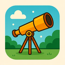 icon_environment_telescope_origami icon preview