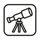 icon_environment_telescope_outline icon preview