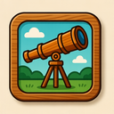 icon_environment_telescope_wooden icon preview