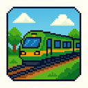 icon_environment_train_pixel_art icon preview