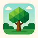 icon_environment_tree_geometric icon preview