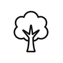 icon_environment_tree_line_art icon preview