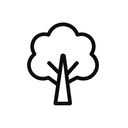 icon_environment_tree_minimal_outline icon preview