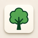 icon_environment_tree_minimalist icon preview