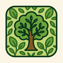 icon_environment_tree_organic_pattern icon preview