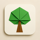 icon_environment_tree_origami icon preview