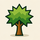 icon_environment_tree_sharp_edges icon preview