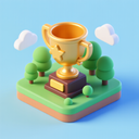 icon_environment_trophy_3d_isometric icon preview