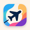 icon_fashion_airplane_abstract icon preview