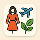 icon_fashion_airplane_organic icon preview