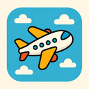 icon_fashion_airplane_playful icon preview