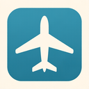 icon_fashion_airplane_symmetrical icon preview