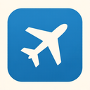 icon_fashion_airplane_technical icon preview