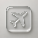 icon_fashion_airplane_transparent icon preview